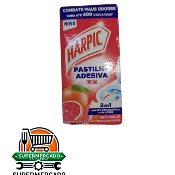 Harpic Pastilla Adhesiva Frutal
