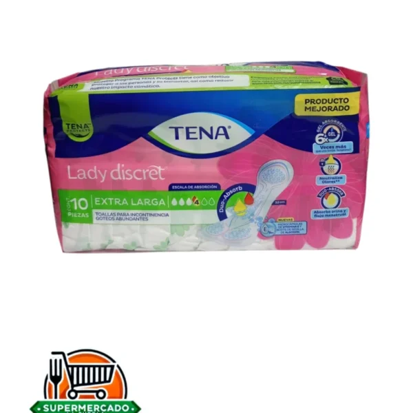 Tena Lady discret extra larga 10 unidades