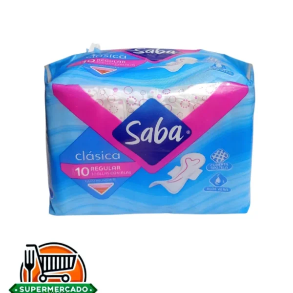 Toallas Saba egular con alas 10 unidades