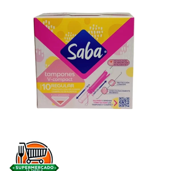 Saba Tampones regular 10 unidades