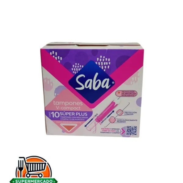 Saba tampones súper plus 10 unidades