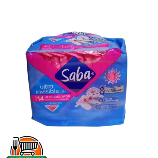 Saba ultra invisible 14 unidades