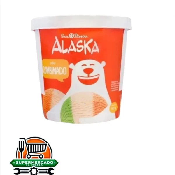 Helado Alaska combinado 1/2 galón