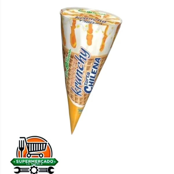 Helado Cono Krunchy Torta Chilena