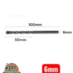 Broca concreto 6mm x 4¨
