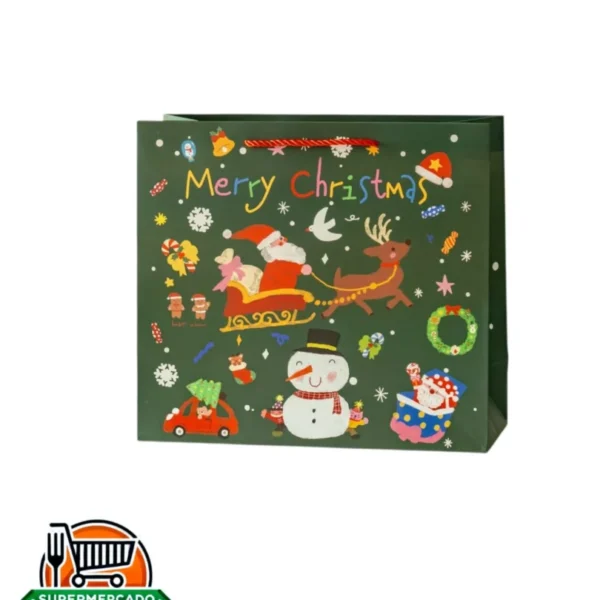 Bolsa de regalo de navidad mediana #2