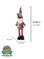 Decoración de muñeco de navidad