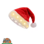 Gorro de navidad con luces