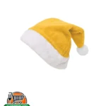 Gorro de navidad amarillo