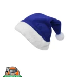 Gorro de navidad azul
