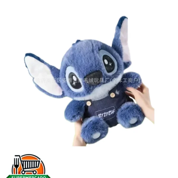 Peluche de Stitch con overol