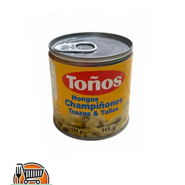 Toños Hongos en Trozos 184g