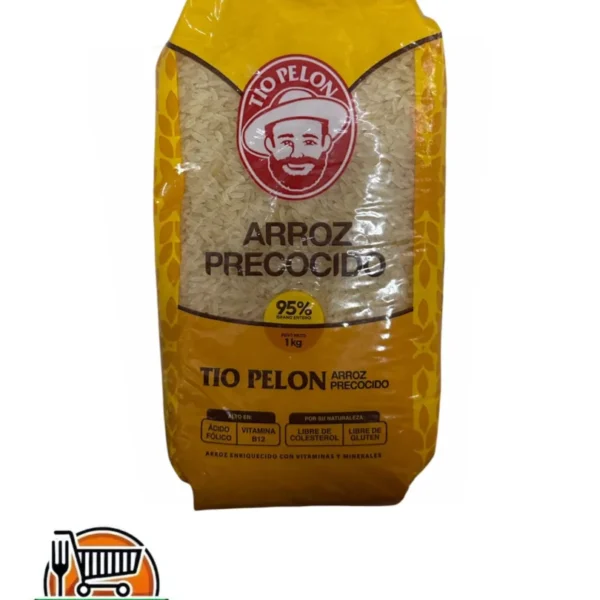 Arroz Tio Pelón precocido 1kg