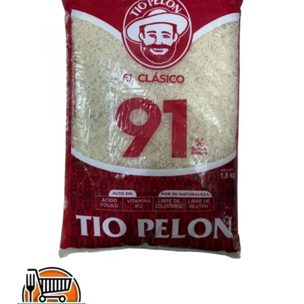 Arroz Tio Pelón 91% 1.8kg