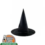 Sombrero Halloween negro liso