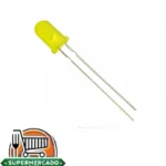 Led amarillo difuso de 5mm