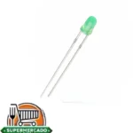 Led verde difuso de 3mm