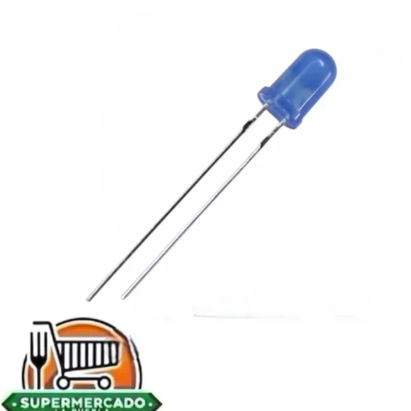 Led azul difuso de 3mm