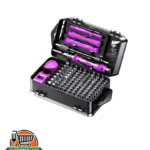 Set 115 pcs de destornillador y puntas en caja