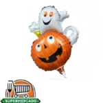 Decoración Globo calabaza y fantasma