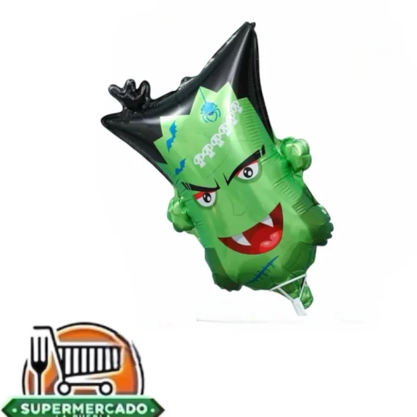 Decoración Globo Frankenstein con base
